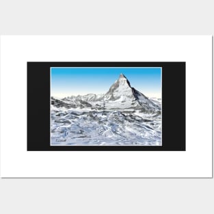 Matterhorn, Zermatt, Switzerland, Posters and Art